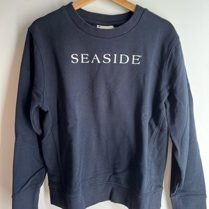 Seaside Navy Sweatshirt.
